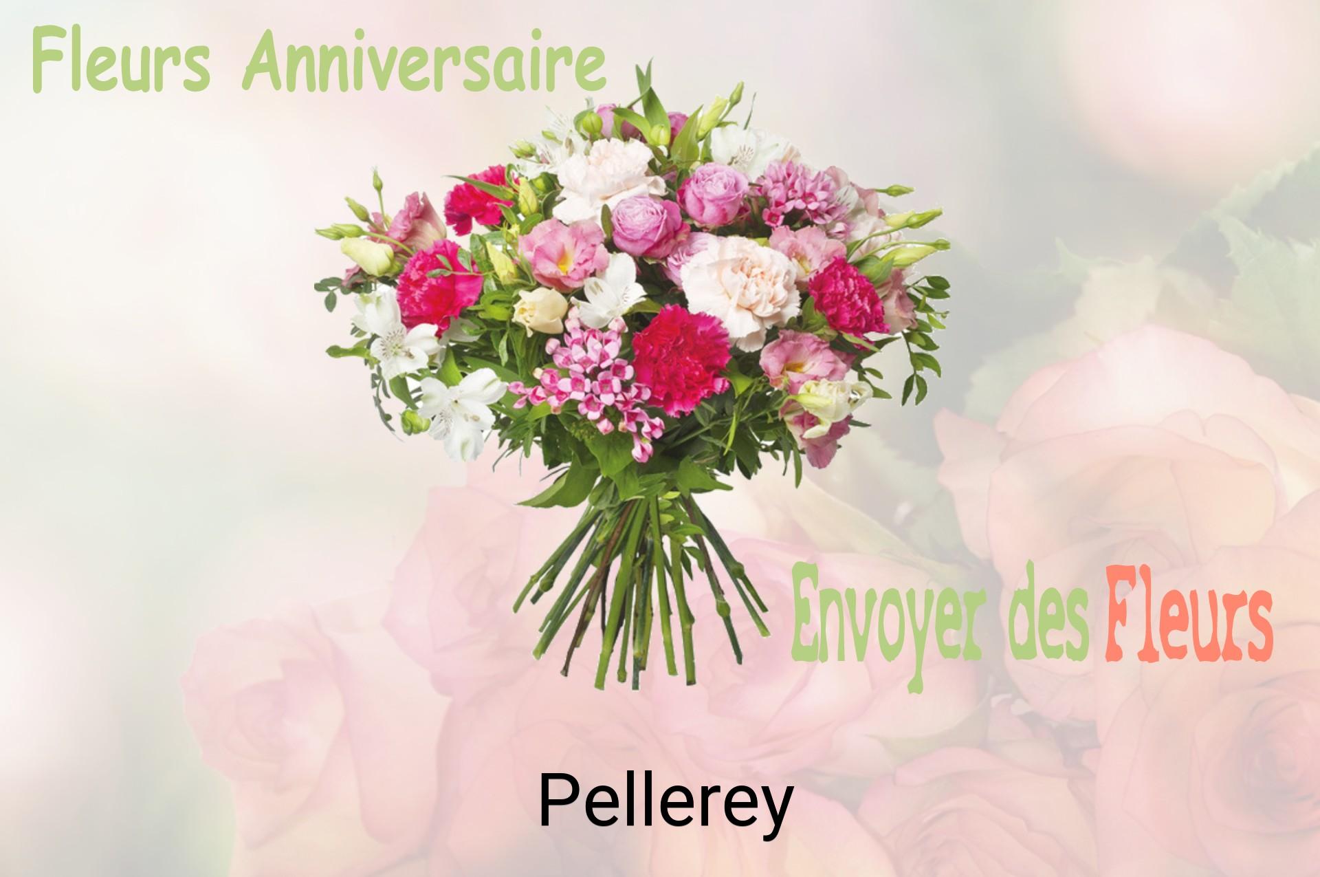 Bouquet de fleurs d’anniversaire livré à Pellerey