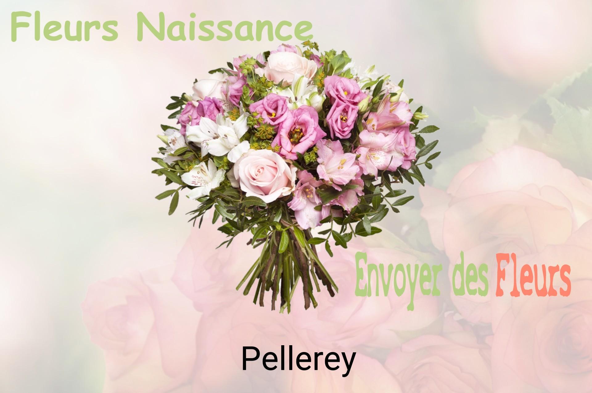 Bouquet de fleurs de naissance livré à Pellerey
