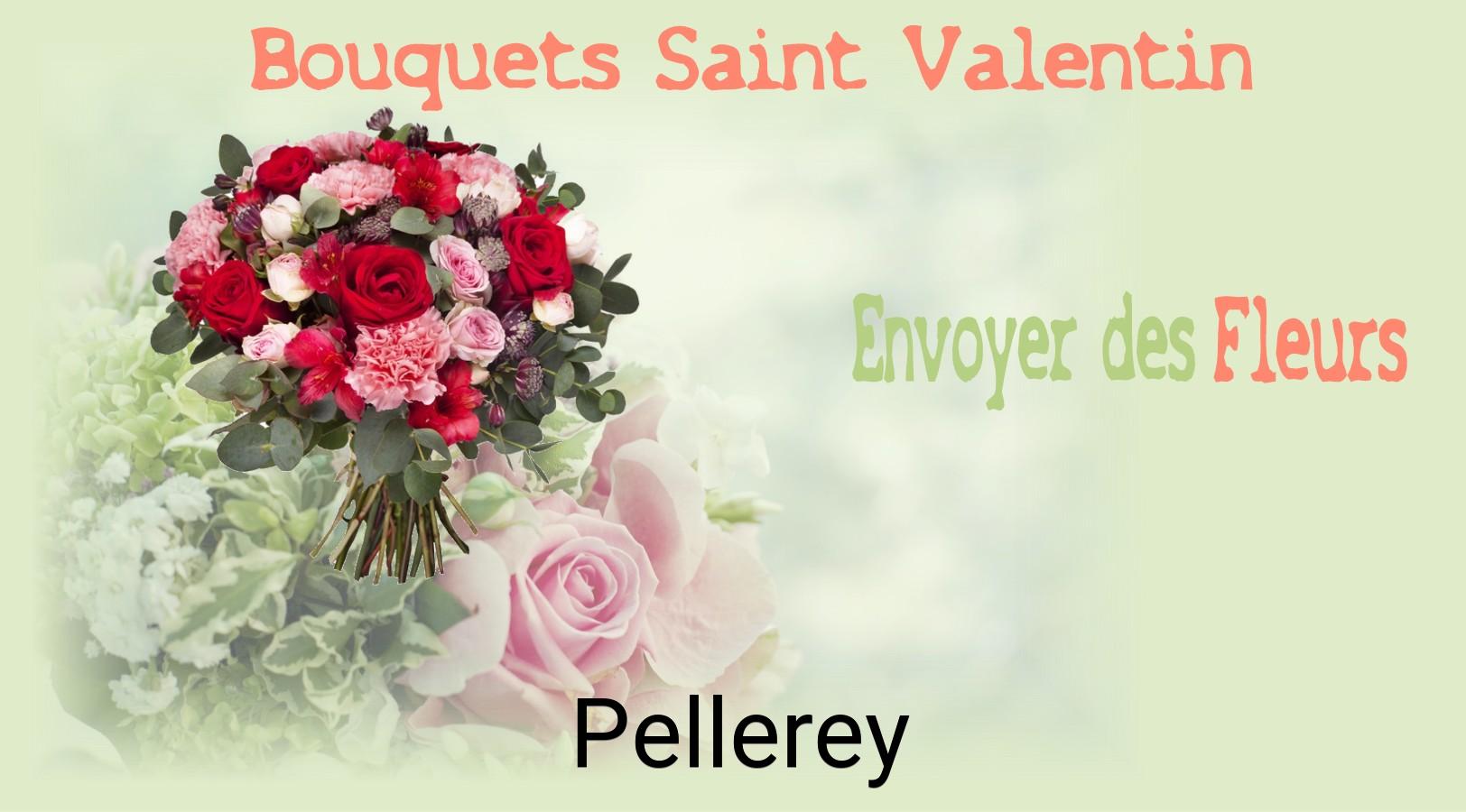 Roses de Saint-Valentin livrées à Pellerey